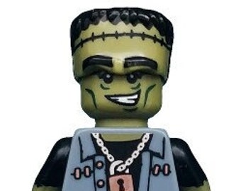 Lego MINIFIGURE Monster Creature Rocker Frankenstein