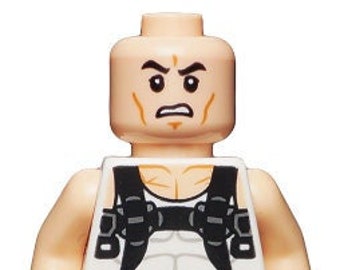 Lego MINIFIGURE The Rhino Chad thug tough guy