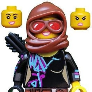 LEGO Movie 2 Flashback Lucy Minifigure Etsy