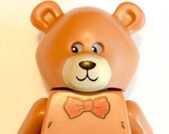 Lego Minifigure Rare Limited Run Bow Tie Teddy Bear Costume Guy BAM Queasy