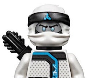 Lego MINIFIGURE Ninjago Zane Sons of Garmadon