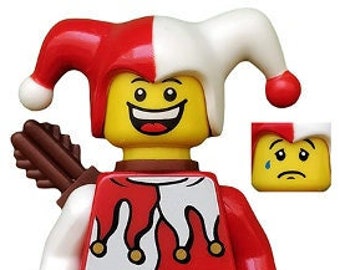 Lego MINIFIGURE Vintage Kingdom - Jester With Quiver (chess Knight