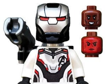 Lego MINIFIGURE War Machine White Jumpsuit Etsy Canada