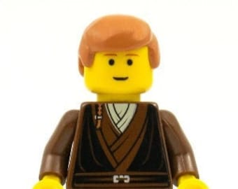 Lego Star Wars MINIFIGURA Anakin Skywalker (Padawan) - Cabeza amarilla