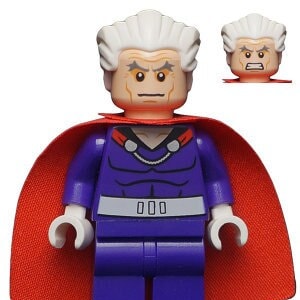 Lego MINIFIGURE X-men Magneto - Dark Purple Outfit