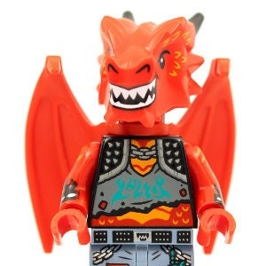 Vintage Lego MINIfigur Halloween Metall Drache BeatBox Monster