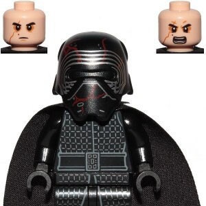 Lego Star Wars MINIFIGURA Sith Lord Líder Supremo Kylo Ren (Cabo