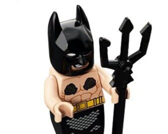 Mermaid batman lego sales