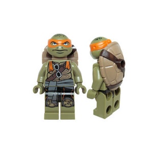 Forældet Intervenere Vandt Lego MINIFIGURE Teenage Mutant Ninja Turtles Michelangelo - Etsy