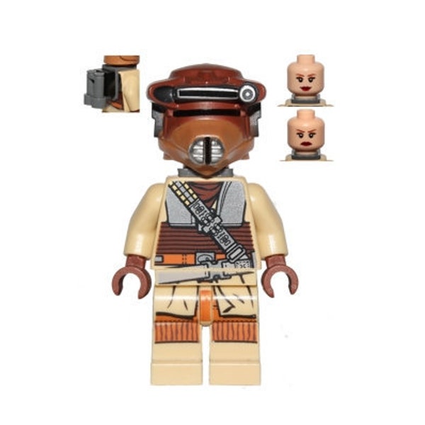 Lego Star Wars MINIFIGURE Princess leia as boushh when at hutt's palace