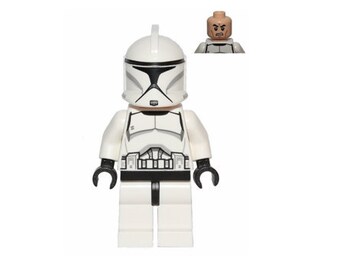 Lego Star Wars MINIFIGURE Clone Trooper Clone Wars Grime Etsy Hong Kong