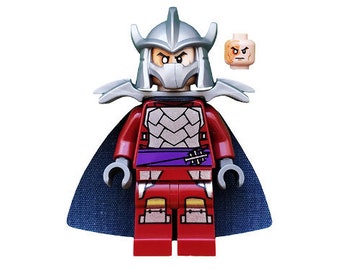 Lego MINIFIGURE Teenage Mutant Ninja Turtles Shredder - Dark Blue Cape