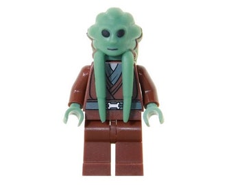 Lego Star Wars Kit Fisto Jedi MINIFIGURE Etsy