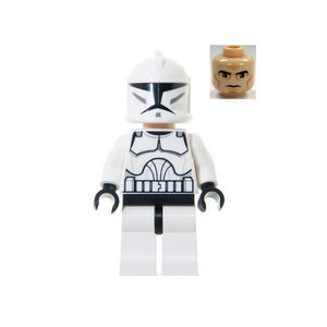 Lego Star Wars MINIFIGURE Clone Trooper Clone Wars /w Blaster image 2