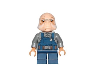 Lego Star Wars MINIFIGURE Kuiil Ugnaught Dark Blue Overalls Mandalorian Helper Etsy Canada