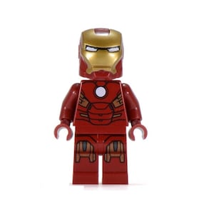 Lego MINIFIGUR Super Hero Mark 7 sieben Iron Man