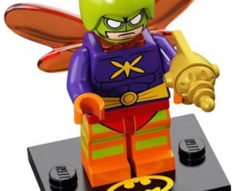 Lego MINIFIGURE Killer Moth the LEGO Batman Movie Series 2 complete Set With Stand and Accessories Etsy UK