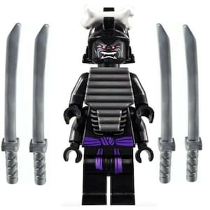 Ninjago 4 armed skeleton sale