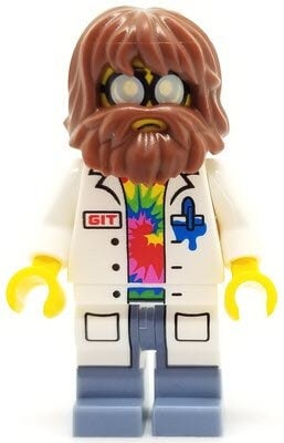 Lego hippie minifigure sale