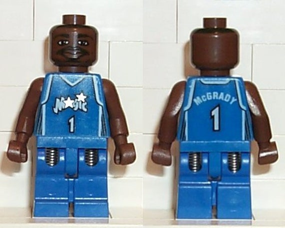 Nba Lego Player Minifigure LEGO Minifigure NBA Tracy McGrady