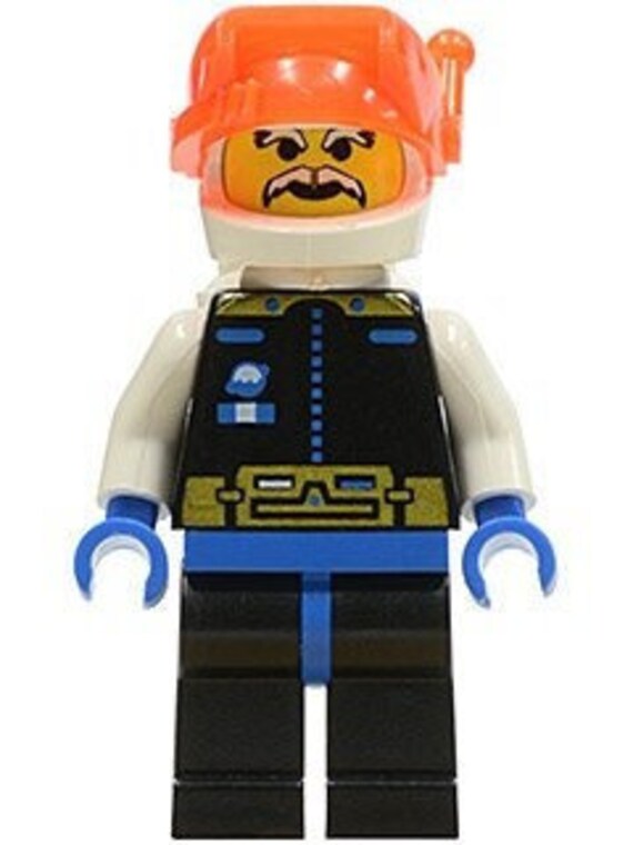 LEGO Minifigure Vintage Space Explorer Expedition Ice Planet Chief