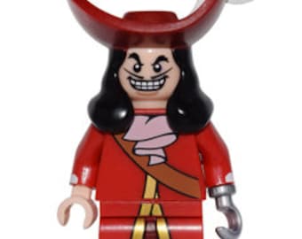 LEGO 71012 Disney Series 1 Captain Hook From Peter Pan 16 Minifigure CMF  Pirate -  Israel