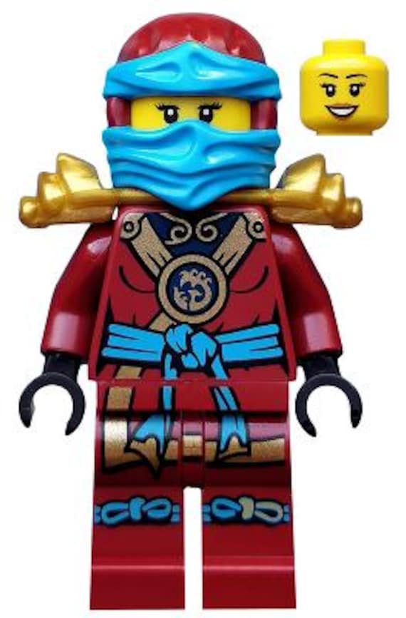 Lego MINIFIGURE Ninjago halloween Nya (Deepstone Armor) Possession