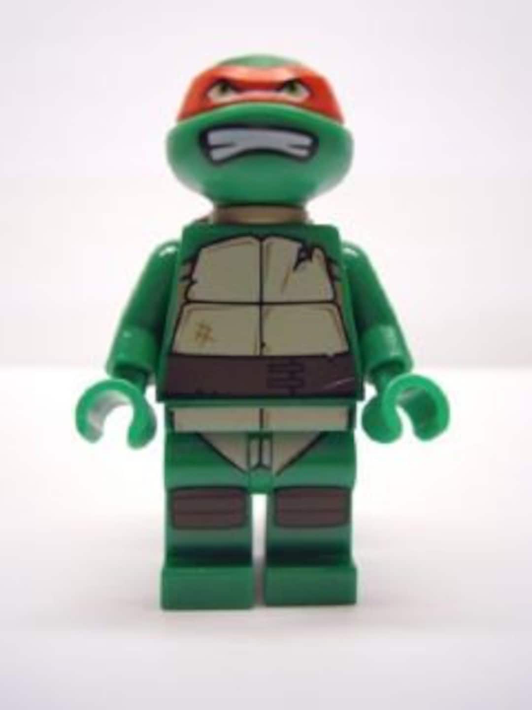 Lego MINIFIGURE Teenage Mutant Ninja Turtles Raphael, Gritted Teeth,  Looking Up Canada