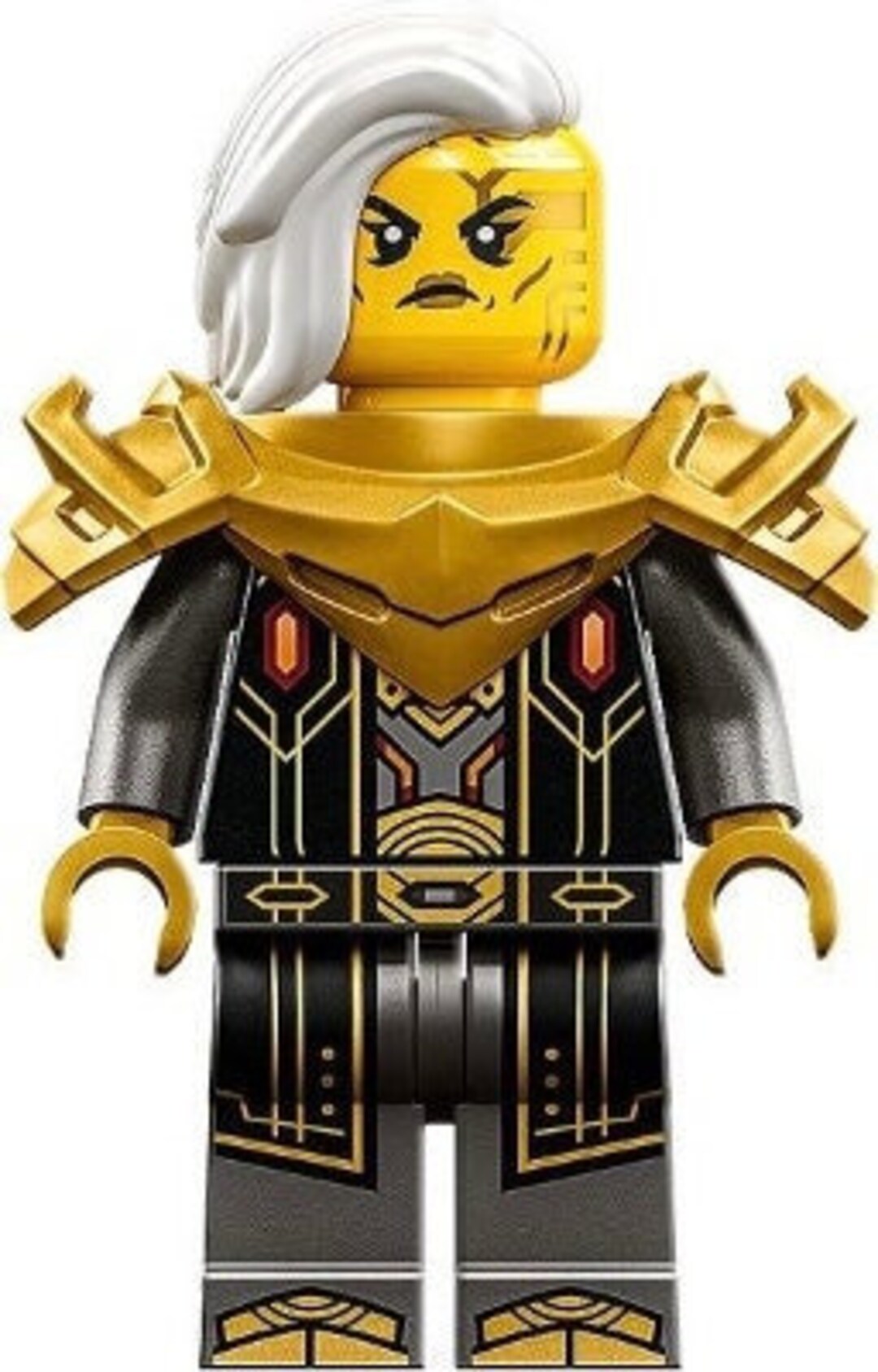 Lego MINIFIGURE Halloween Empress Beatrix Hexagonal Crystals and