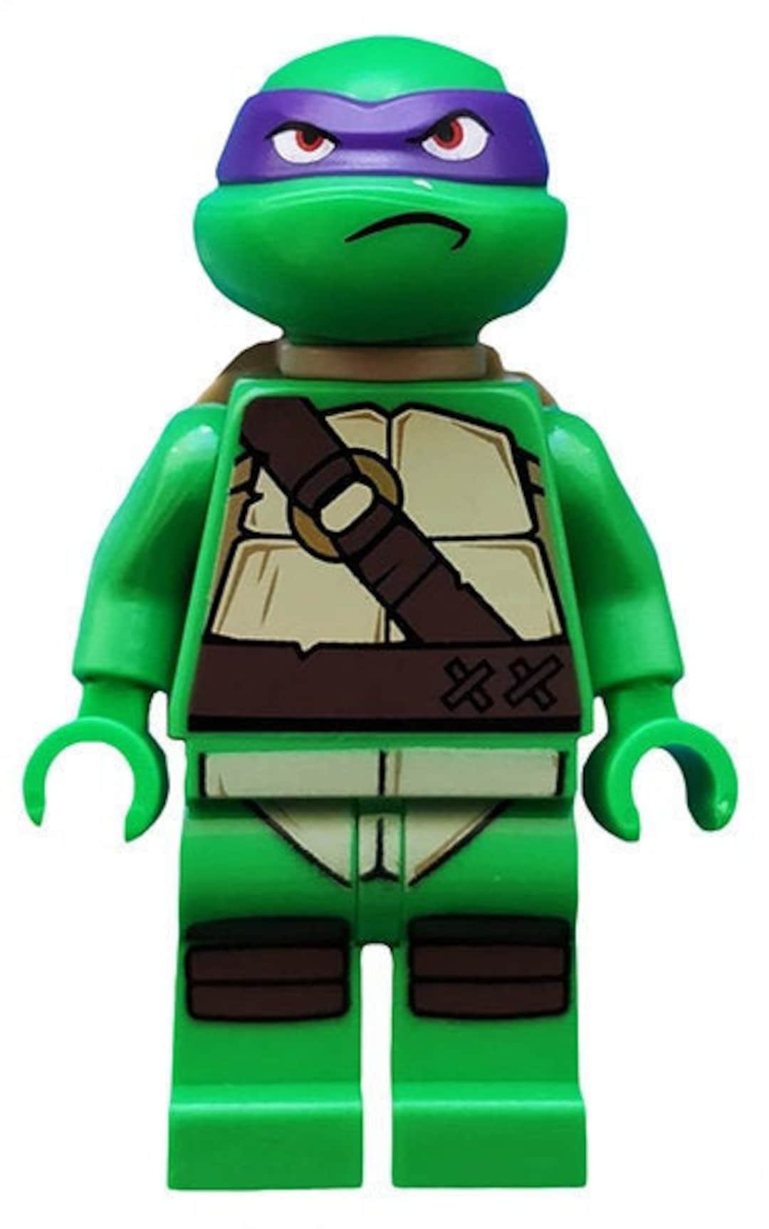 Lego MINIFIGURE Mutant Ninja Turtles Frown - Etsy