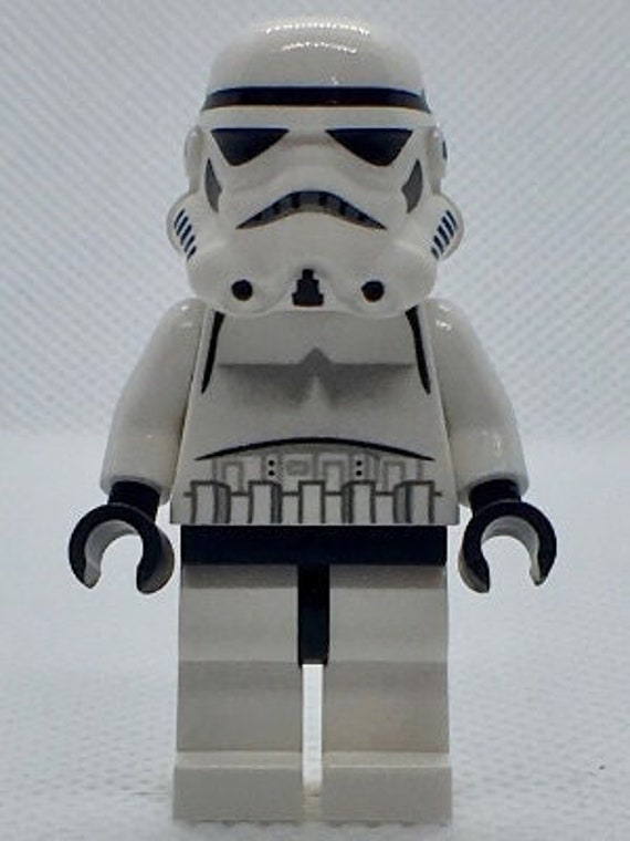 lavendel Fremskreden format Lego Star Wars MINIFIGURE Stormtrooper black Head Dotted - Etsy