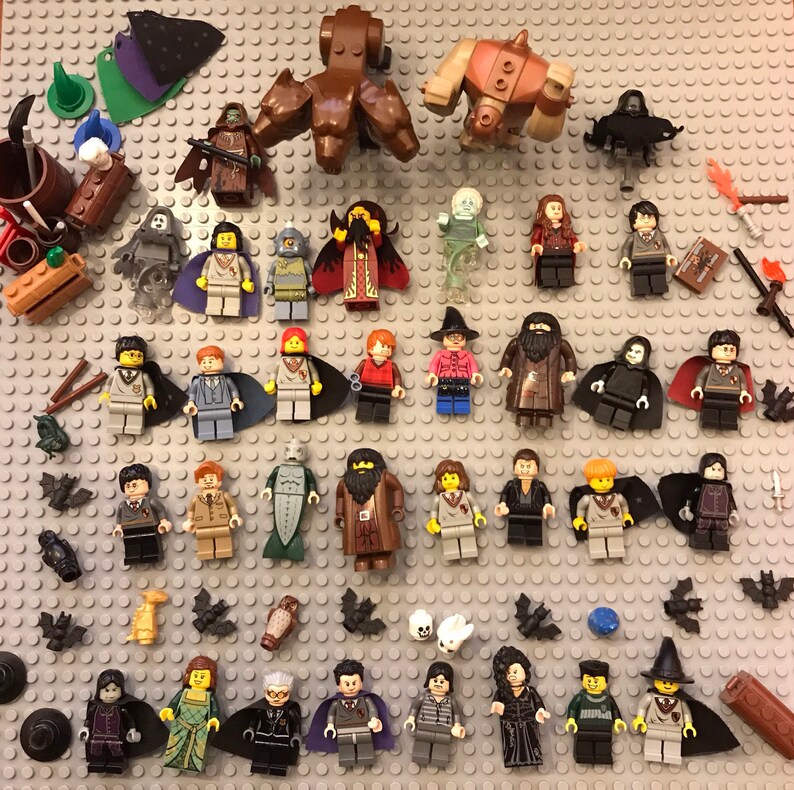 Lego Minifigure Bulk Lot of 10 Random themed Harry Potter Etsy