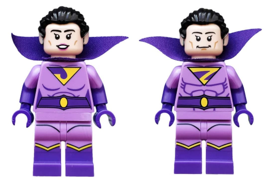 Lego MINIFIGURE Heros Wonder Twin Jayna and Zan Etsy Canada