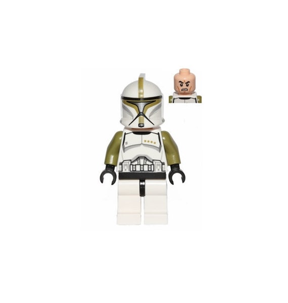 Lego Star Wars MINIFIGURE Clone Trooper Sergeant phase 1 Scowl 