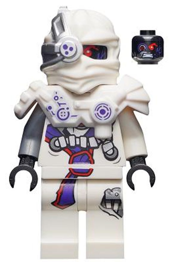 Lego MINIFIGURE Ninjago White Nindroid Sentry General - Etsy