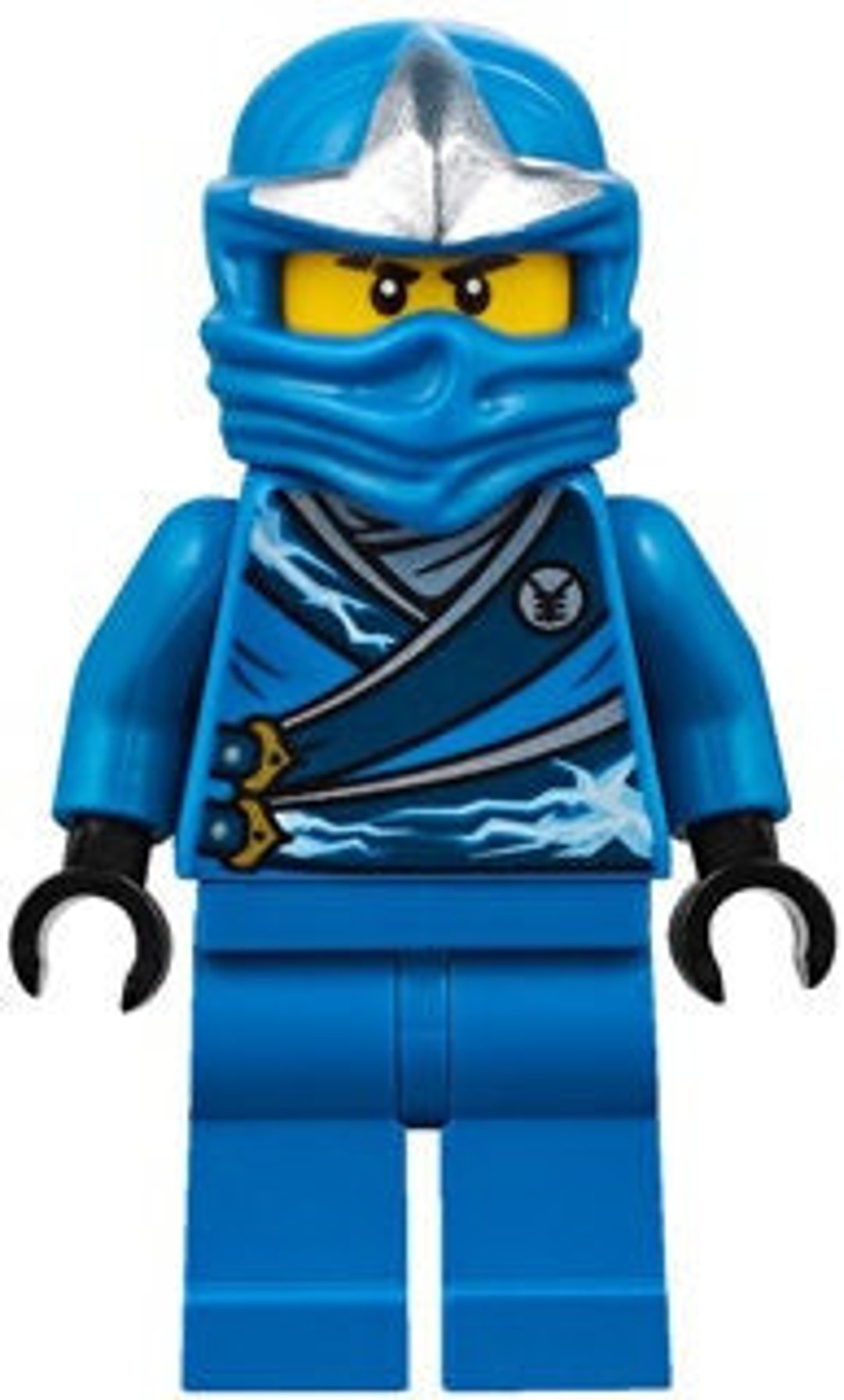 Lego MINIFIGURE Ninjago Jay - Rebooted With ZX Hood - Etsy