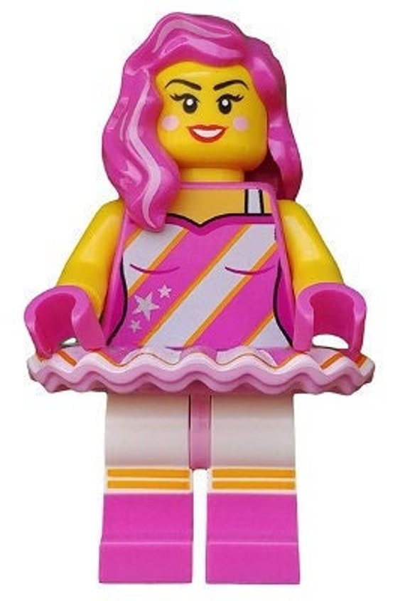 Lego MINIFIGURE femmina Candy Rapper super star -  Italia