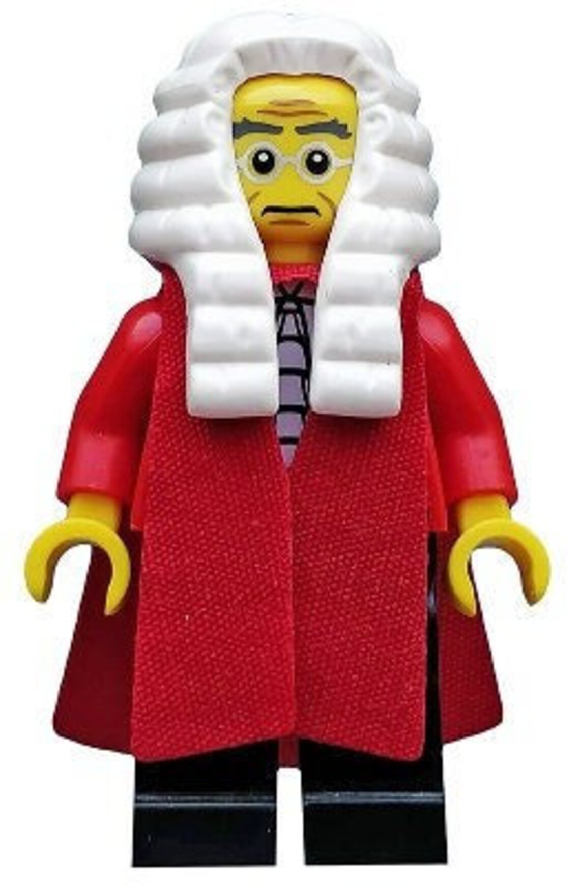 Lego Minifigure  Judge, Series 9 (Complete Set with Stand and Accessories), foto 2 di 2
