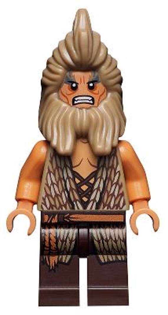 Lego MINIFIGURE Hobbit Lord of the Rings - Northman Beorn Skin