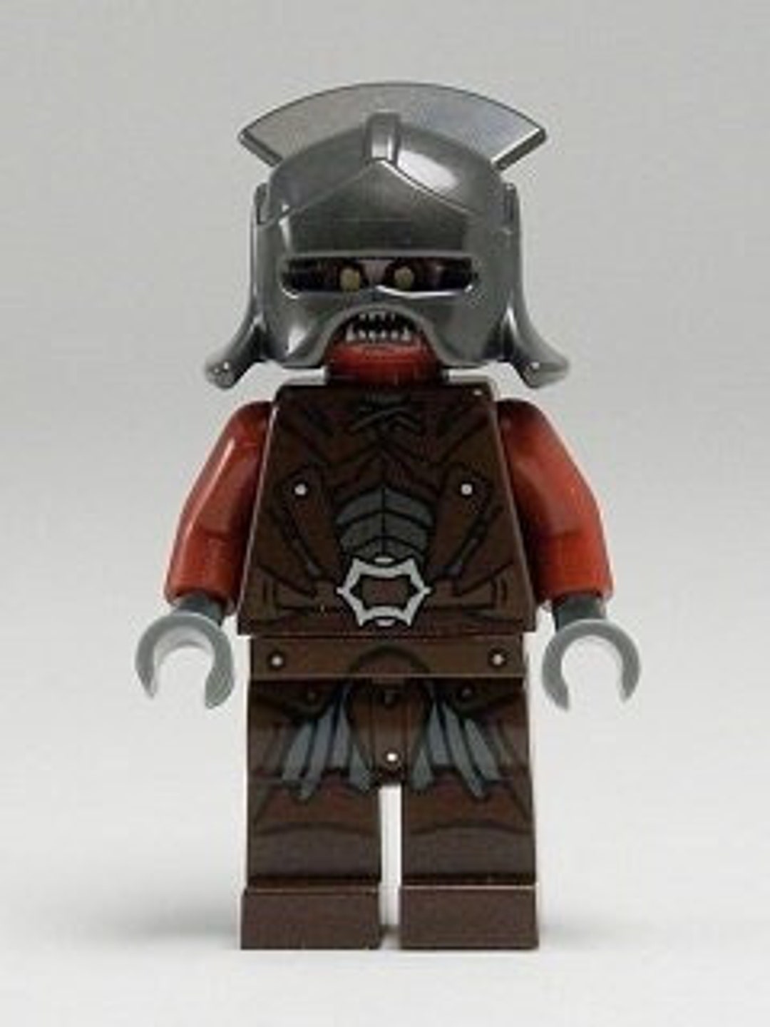 Lego MINIFIGURE Hobbit Lord of the Rings - Uruk-hai - Helmet - Etsy