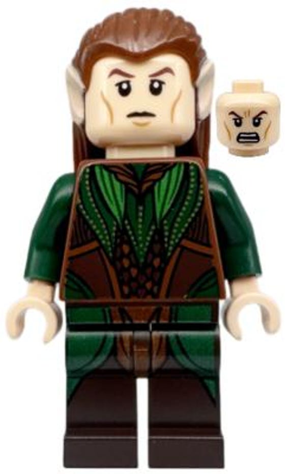 Legolas The Hobbit Lego Minifigures Lego MINIFIGURE Elf Hobbit