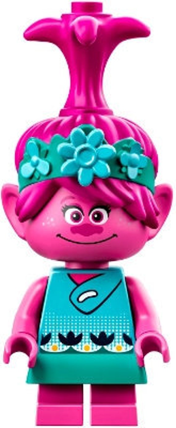 Lego MINIFIGURE Trolls World Tour Poppy Etsy
