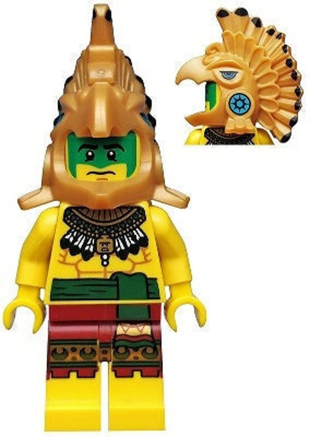 hærge tweet labyrint Buy Vintage Lego MINIFIGURE Aztec Warrior Tattooed Online in India - Etsy