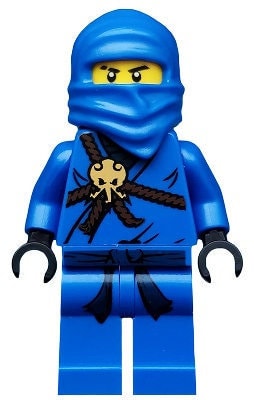 Lego MINIFIGURE Ninjago Jay the Golden Weapons Etsy UK