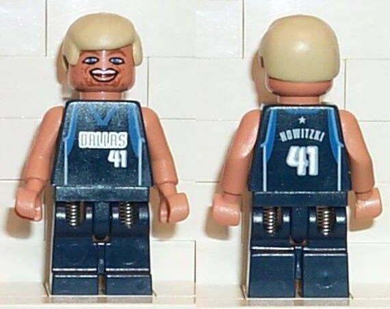 レゴ ミニフィギュア NBA ダーク・ノビツキー、ダラス・マーベリックス