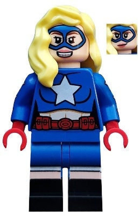 Lego MINIFIGURE Ragazza bionda femmina, DC Super Hero -  Italia