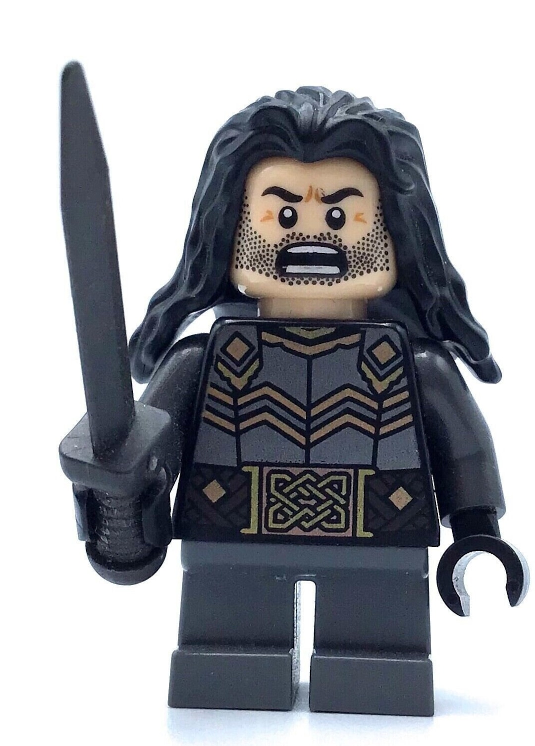 Lego MINIFIGURE Hobbit Lord of the Rings Kili the Dwarf -