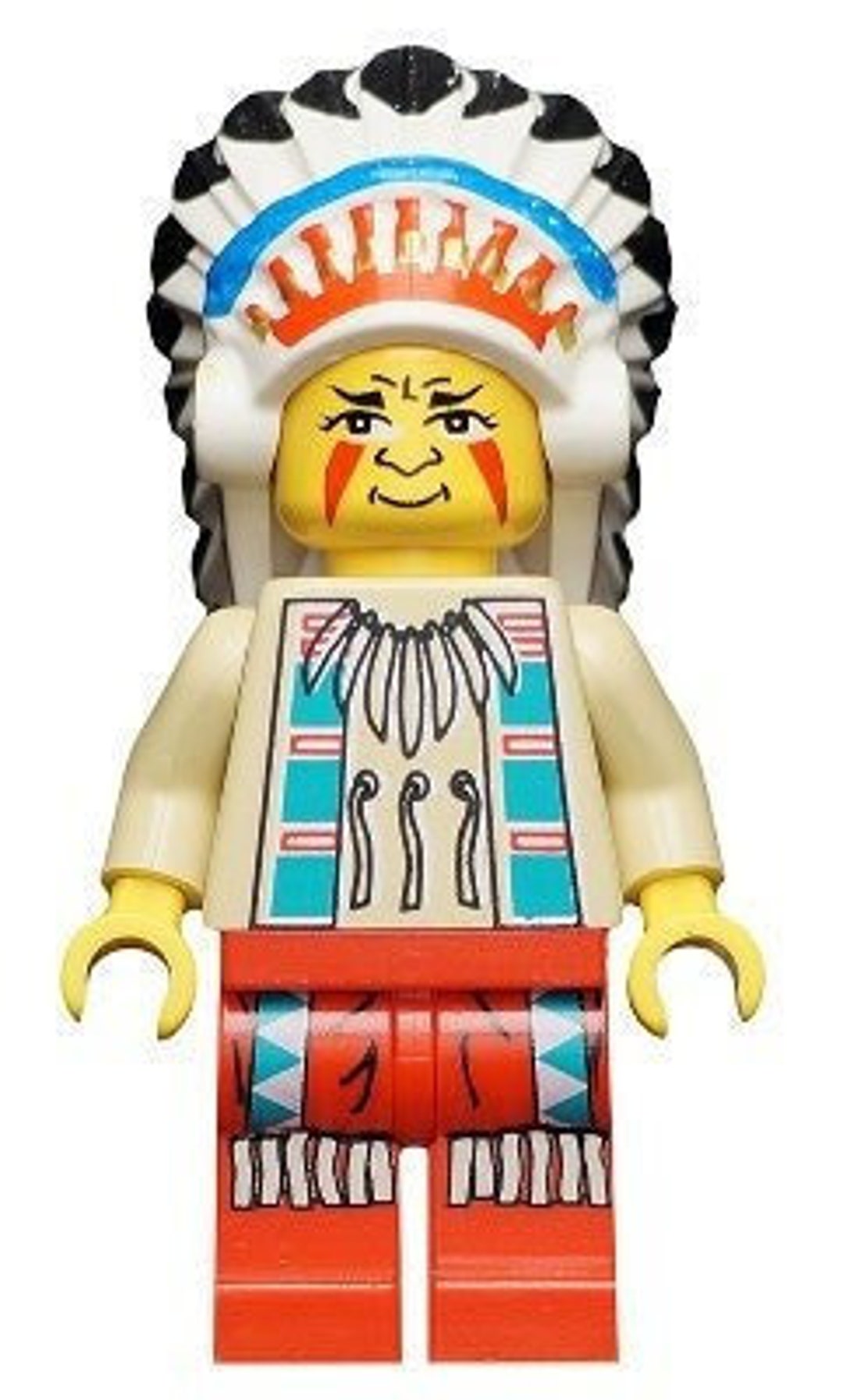 dessert korn evne Lego MINIFIGURE Vintage Native American Indian Chief - Etsy Finland