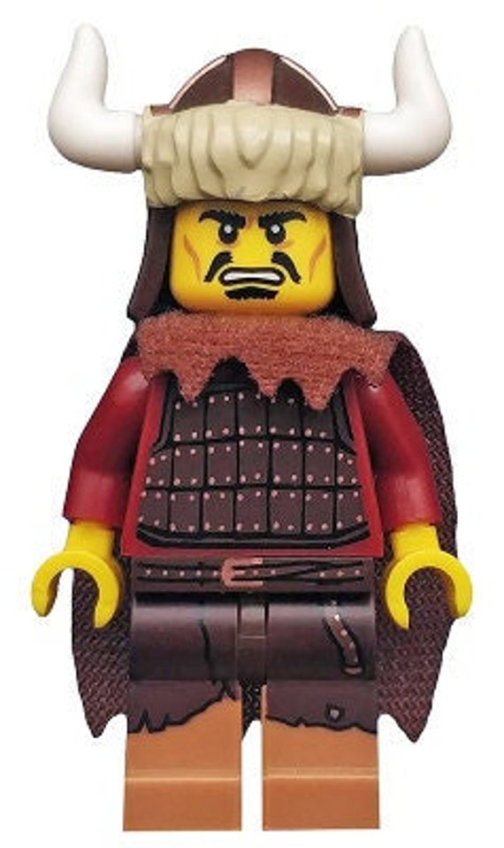 Lego MINIFIGURE Warrior Barbarian - Etsy