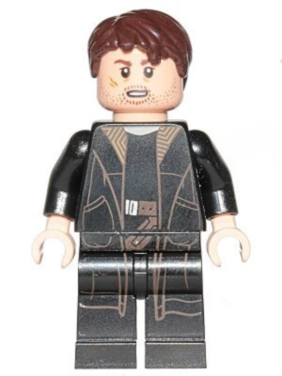 Lego Star Wars MINIFIGURE DJ Code Breaker Computer Hacker Matrix Techno Goth